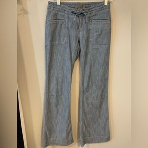 The North Face flare jeans- lightweight & comfortable size 2